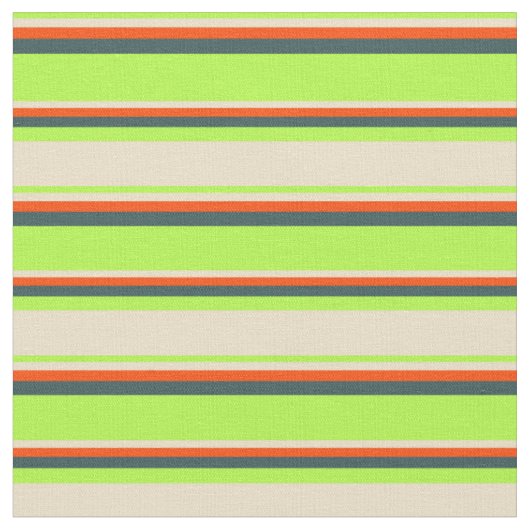Tissu Vert clair, bronzé, rouge et gris ardoise foncé Mo (Fermer)