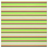 Tissu Vert clair, bronzé, rouge et gris ardoise foncé Mo (Échantillon)
