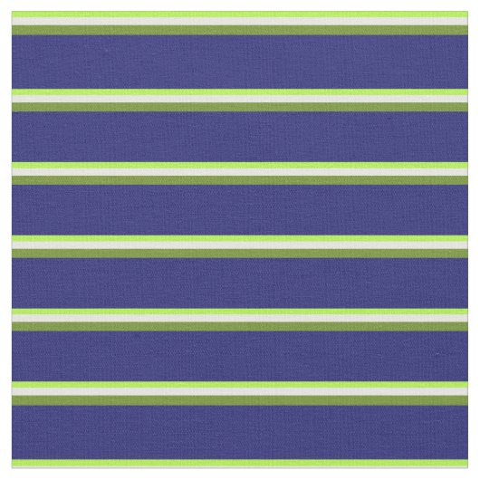 Tissu Vert clair, crème à la menthe, vert et bleu nuit (Fermer)