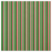 Tissu Vert clair, Crimson et Grandes Tons Vert foncé (Échantillon)