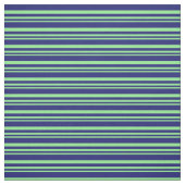 Tissu Vert clair et Bleu nuit (Échantillon)