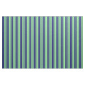 Tissu Vert clair et bleu nuit Motif (Fat Quarter)