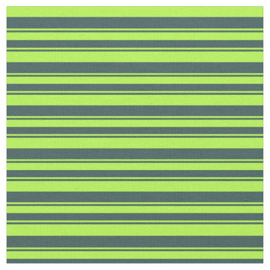 Tissu Vert clair et gris ardoise foncé Lignes Motif (Fermer)