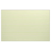 Tissu Vert clair et Motif rayé beige (Yard)