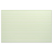 Tissu Vert clair et rayures jaune clair (Yard)