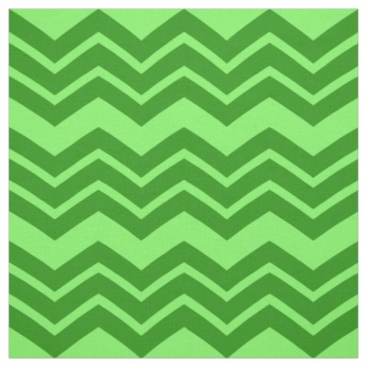 Tissu Vert clair et vert foncé Motif Chevron (Échantillon)