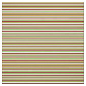 Tissu Vert clair, marron, blanc et or foncé (Échantillon)