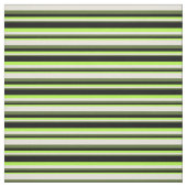 Tissu Vert clair, Noir, Olive foncé Vert & Beige (Échantillon)