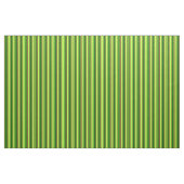 Tissu Vert clair, Vert foncé et rayures Brown (Yard)