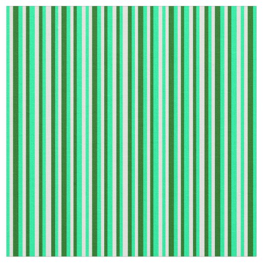 Tissu Vert, Cyan clair et Motif rayé vert foncé (Fermer)