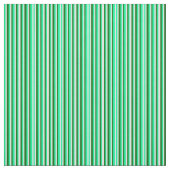 Tissu Vert, Cyan clair et Motif rayé vert foncé (Échantillon)