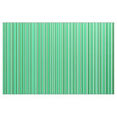Tissu Vert, Cyan clair et Motif rayé vert foncé (Fat Quarter)