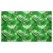 Tissu Vert de chaux en feuille de palmier d'impression, (Fat Quarter)