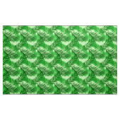 Tissu Vert de chaux en feuille de palmier d'impression, (Yard)