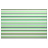 Tissu Vert de mer clair, Brown, vert, blanc et noir (Fat Quarter)