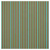 Tissu Vert de mer clair, rouge foncé et vert lignes Moti (Échantillon)