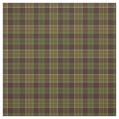 Tissu Vert de mousse et plaid rustique Brown (Échantillon)