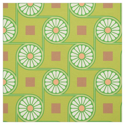 Tissu Vert de Thebes (Échantillon)