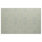 Tissu Vert doux avec floral Pastel (Fat Quarter)