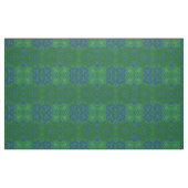 Tissu Vert émeraude violet bohème chic damas complexe (Fat Quarter)