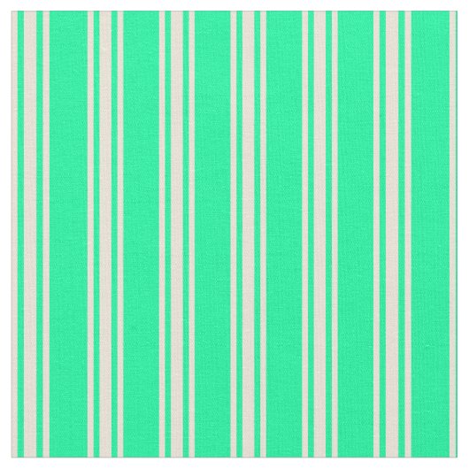 Tissu Vert et bisque Couleur Motif (Fermer)