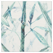 Tissu Vert et blanc en bambou de verger (Détail)