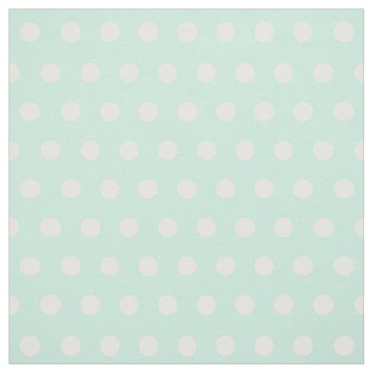 tissu vert et blanc en bon état de pois (Échantillon)