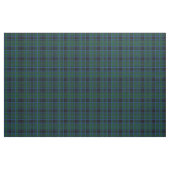 Tissu vert et bleu de motif de plaid (Yard)