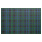Tissu vert et bleu de motif de plaid (Fat Quarter)