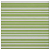 Tissu Vert et gris clair Motif de rayures (Échantillon)