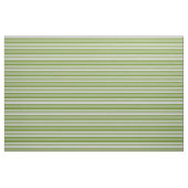 Tissu Vert et gris clair Motif de rayures (Fat Quarter)