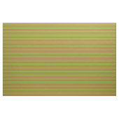 Tissu Vert et Sienna Motif rayé (Fat Quarter)