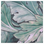 Tissu Vert et Turquoise Feuilles Morris (Fermer)