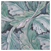 Tissu Vert et Turquoise Feuilles Morris (Échantillon)