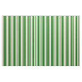 Tissu Vert foncé et Bisque Stripes Motif (Fat Quarter)