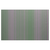 Tissu Vert foncé et Motif rayé orchidée (Fat Quarter)