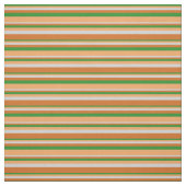 Tissu Vert forestier, Brown, gris clair et chocolat (Échantillon)