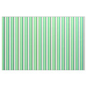 Tissu Vert Forêt, Turquoise foncé, Vert, Beige & Noir (Fat Quarter)