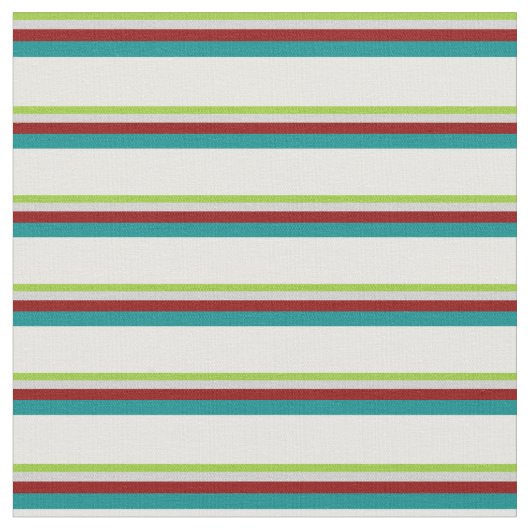 Tissu Vert, Gris clair, Rouge foncé, Cyan foncé, Crème à (Fermer)