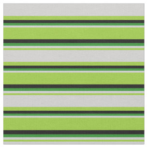 Tissu Vert, gris clair, vert et noir de la forêt