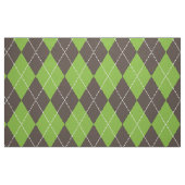 Tissu vert Jacquard. (Fat Quarter)