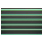 Tissu Vert, Jaune clair, Forêt Vert & Noir Motif (Fat Quarter)