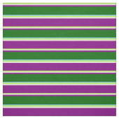 Tissu Vert, Jaune, Violet, Vert foncé et bleu ciel clair (Échantillon)
