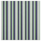 Tissu Vert mer, gris clair, gris clair, gris clair, bleu (Échantillon)