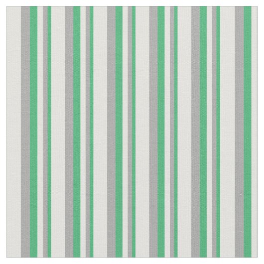 Tissu Vert mer, gris foncé et jaune clair (Fermer)