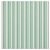 Tissu Vert mer, gris foncé et jaune clair (Échantillon)