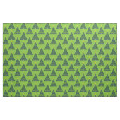 Tissu vert mistletoe des arbres de Noël (Fat Quarter)