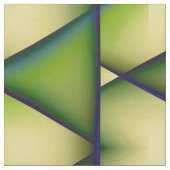 Tissu vert moderne géométrique (Fermer)