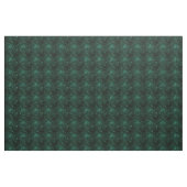 Tissu Vert & Noir Abstrait (Yard)