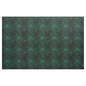 Tissu Vert & Noir Abstrait (Fat Quarter)